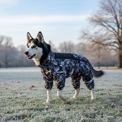 Manteau pour chien chaud noir