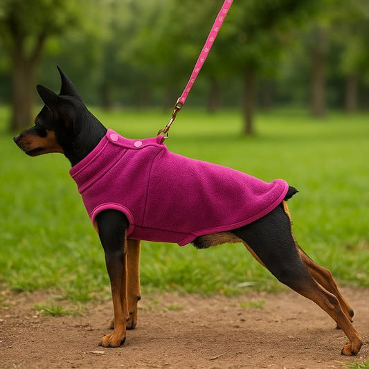 Manteau pour Chien confo-zen rose