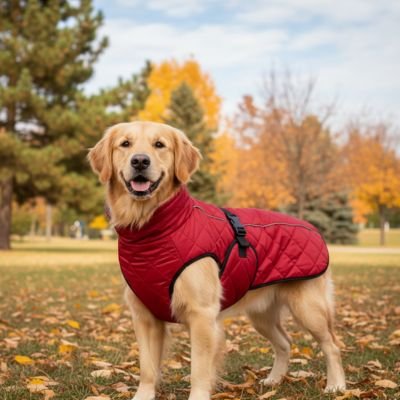 Manteau pour Chien Le sentier rouge