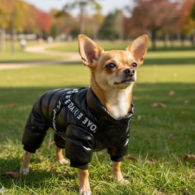 Manteau pour Chien noir