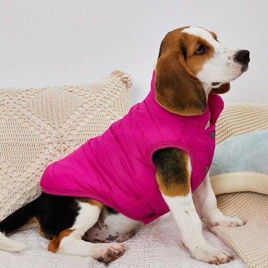 Manteau pour petit chien rose