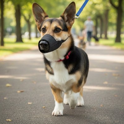 Muselière pour chien​ confort Corgie