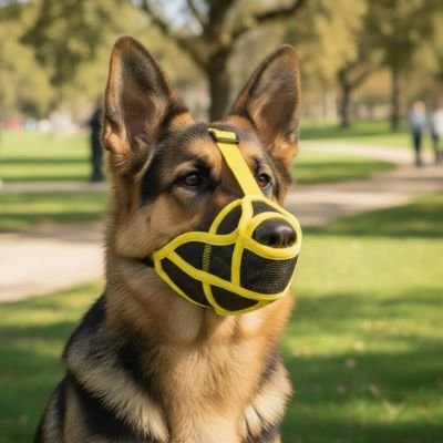 Muselière pour chien​ confort zen berger allemand 