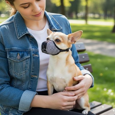 Museliere pour chien​ petit chien maitre