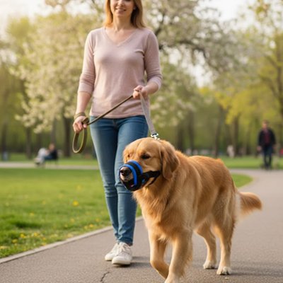 Museliere pour chien​ simple golden