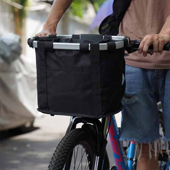 Panier velo chien guidon 