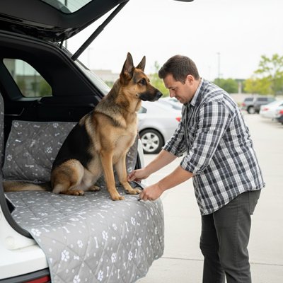 Protection chien voiture