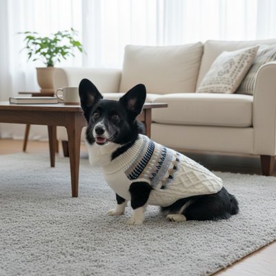 Pull pour Chien chalet