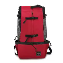 Sac de transport pour Chien produit couleur rouge