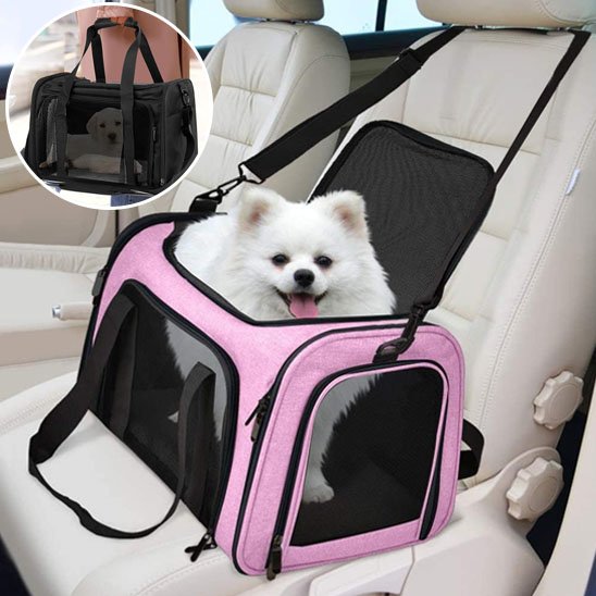 sac de transport chien pomeranien