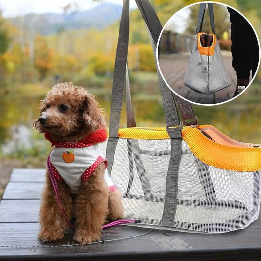Sac de transport pour chien produit jaune