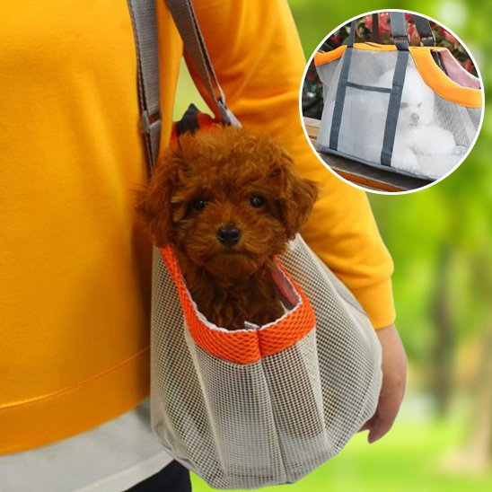 Sac de transport pour chien produit rouge