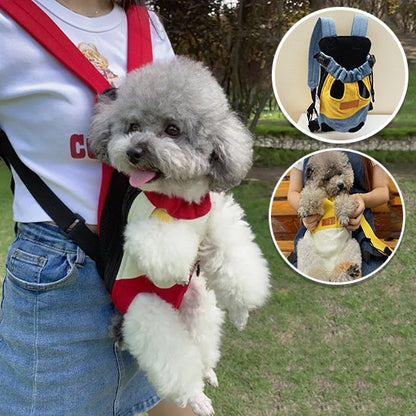 Sac de transport pour chien rouge produit